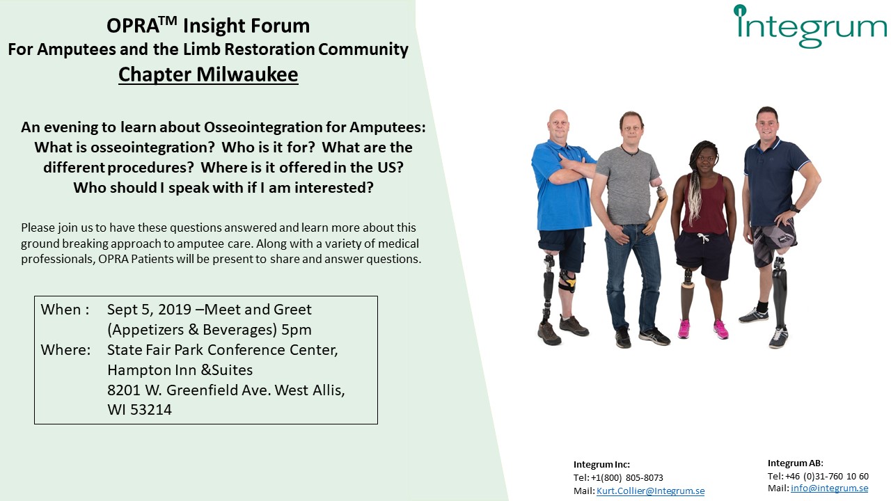 OPRA Insight Forum Series - Integrum