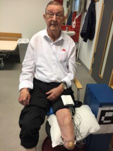 84 Year old marine doing treatment with Neuromotus